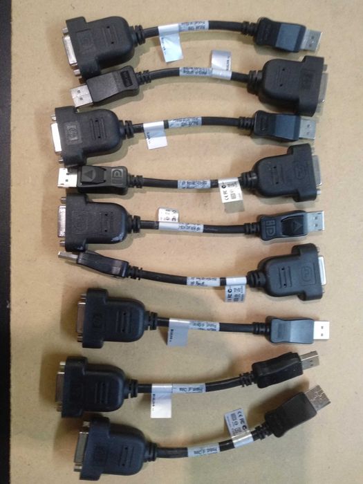 переходник с  DisplayPort  на DVI  новый