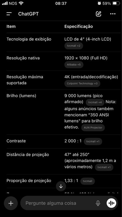 Projector Aun004 Pro