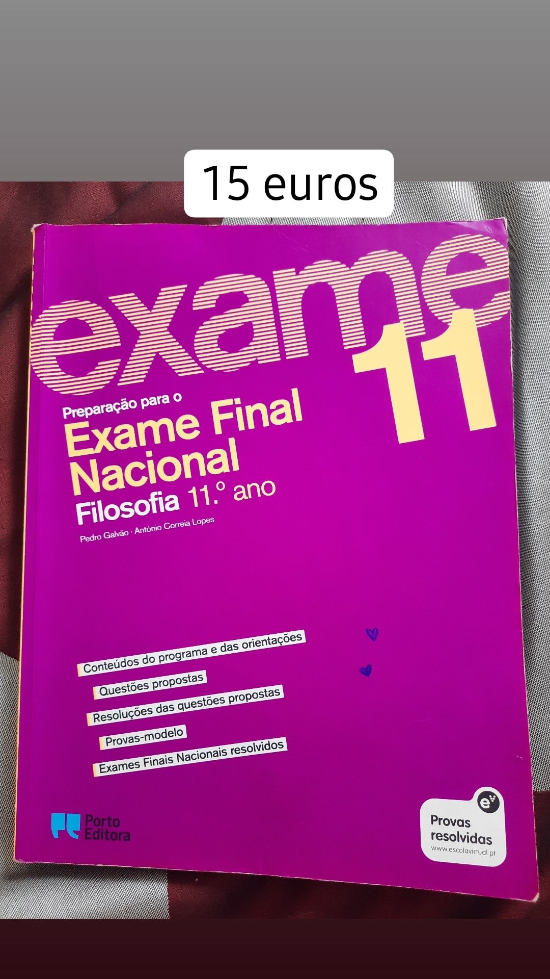 Livro exame filosofia 11° ano