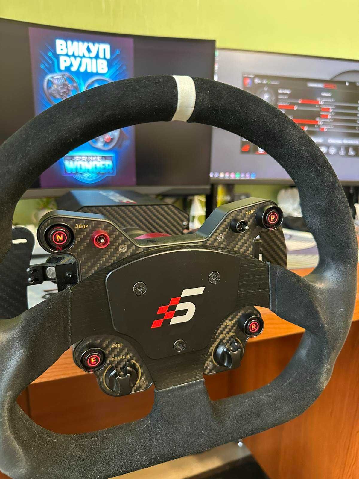 Топовый Игровой Комплект База Simagic M10 (10nm) + Simagic GT1 Carbon