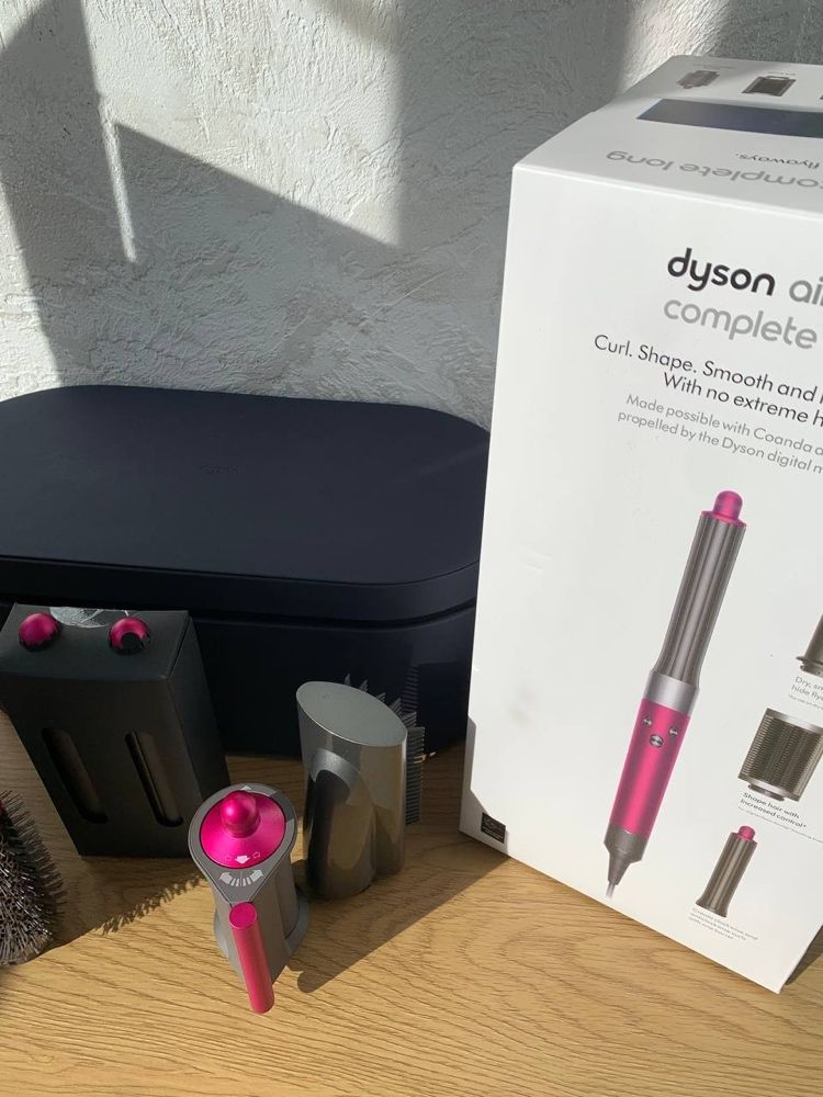 Новий Стайлер Dyson Airwrap complete long HS-05 fuchsia фуксія Дайсон