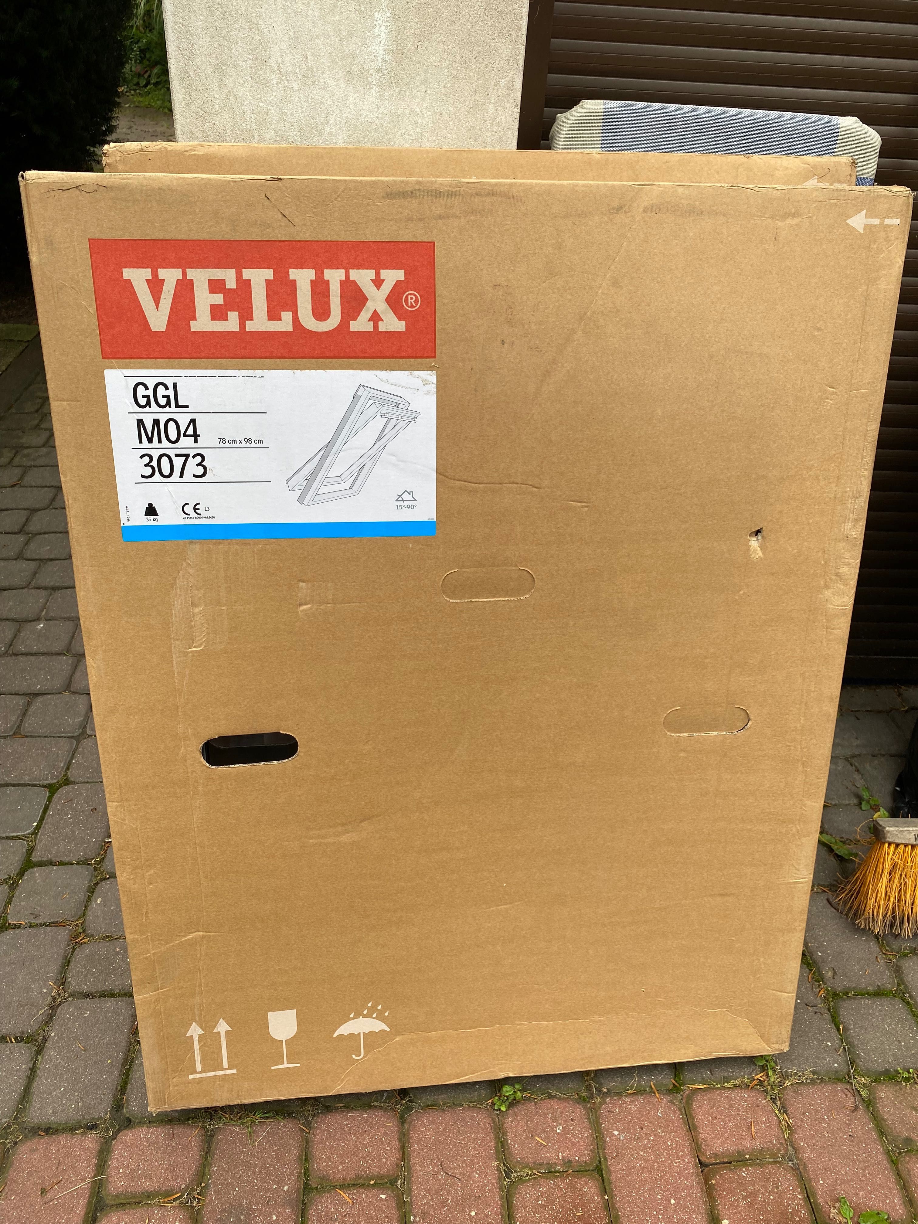 Dwa okna dachowe VELUX 78x98 cm - NOWE