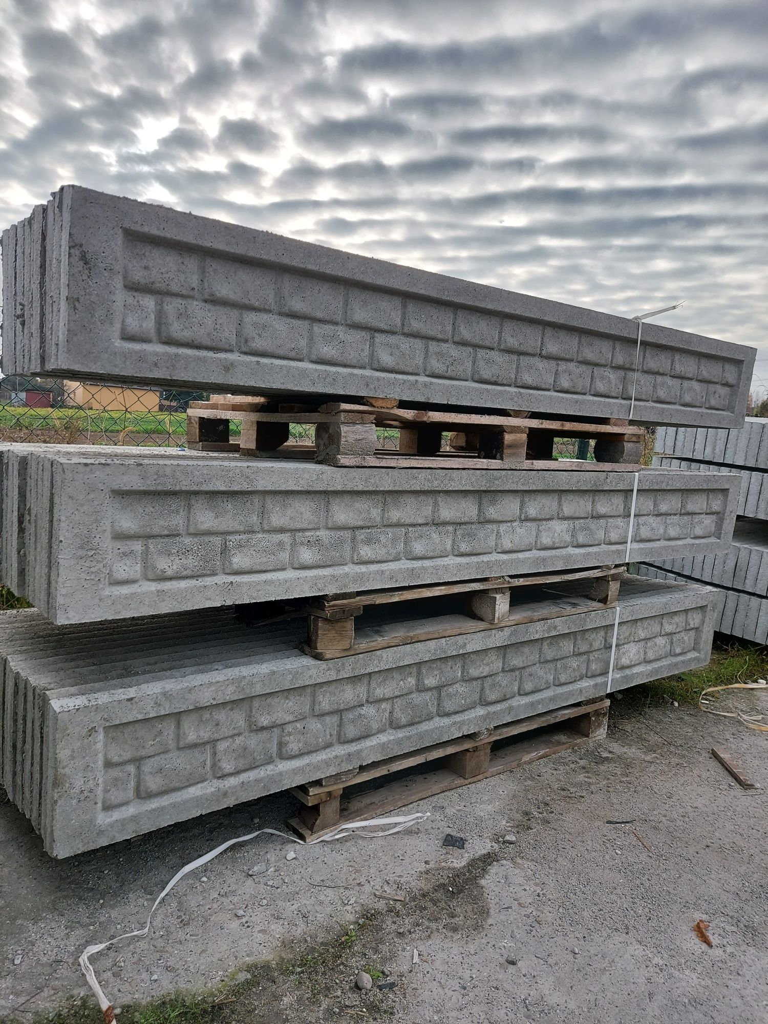 Promocja! 12złmb Podmurówka betonowa ogrodzenie panelowe murki płyty
