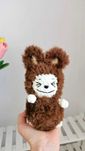 Labubu na szydełku handmade