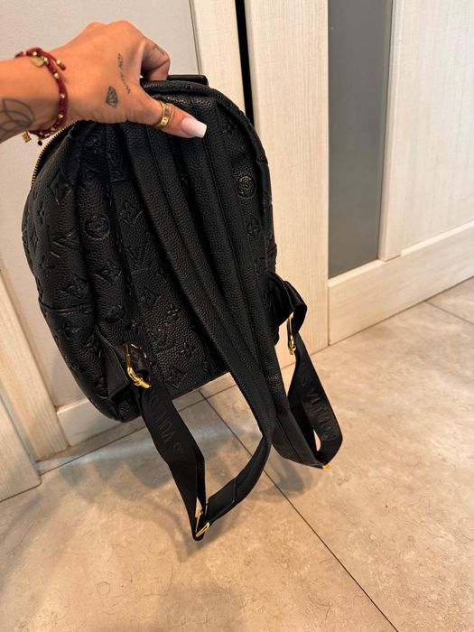 czarny plecak louis vuitton skóra nowy nie używamy