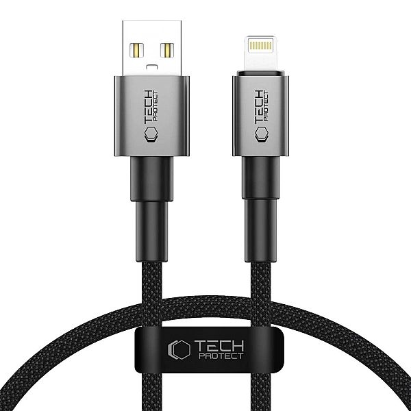 Kabel Tech-Protect Ultraboost DNA USB-A / Lightning 12W/2.4A 25 cm - s