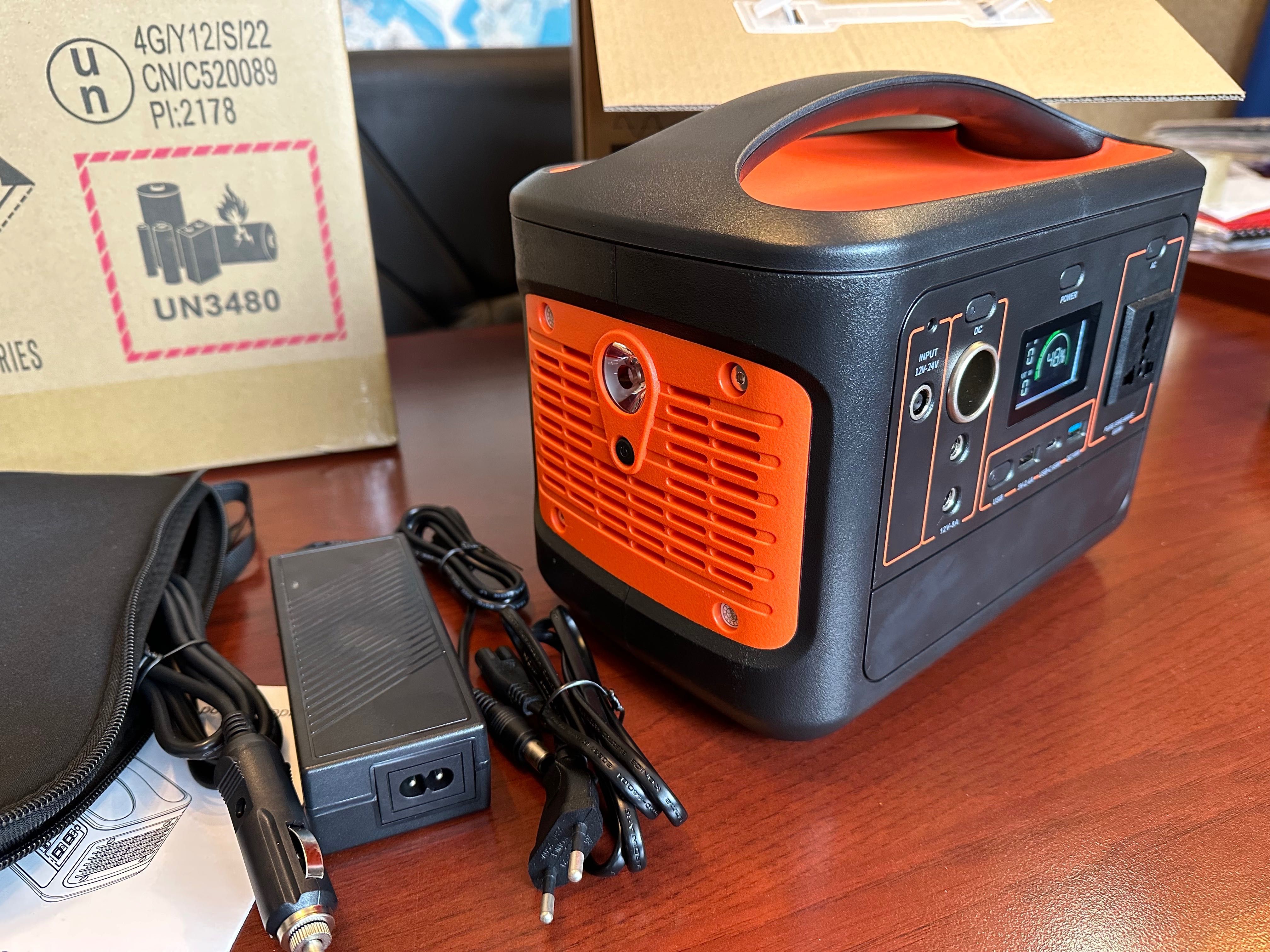 Зарядная станция 600W 568Wh YW500 Portable Power Station