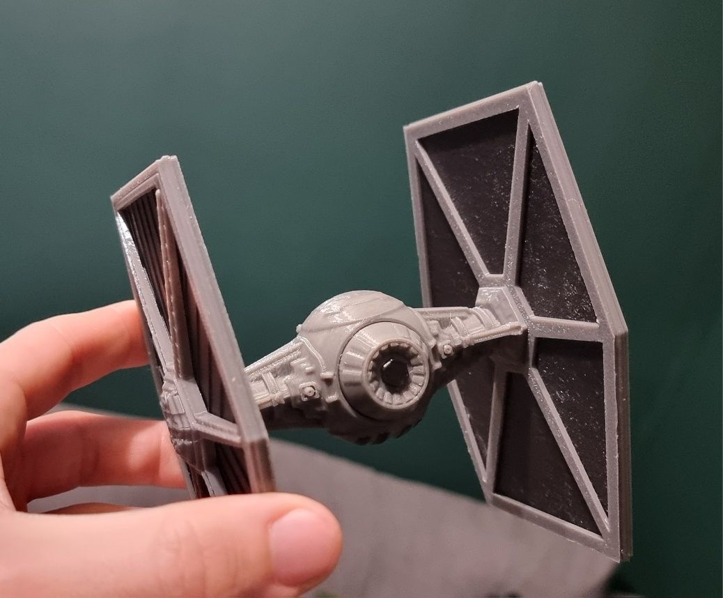 TIE Fighter model Star Wars , wydruk 3D.