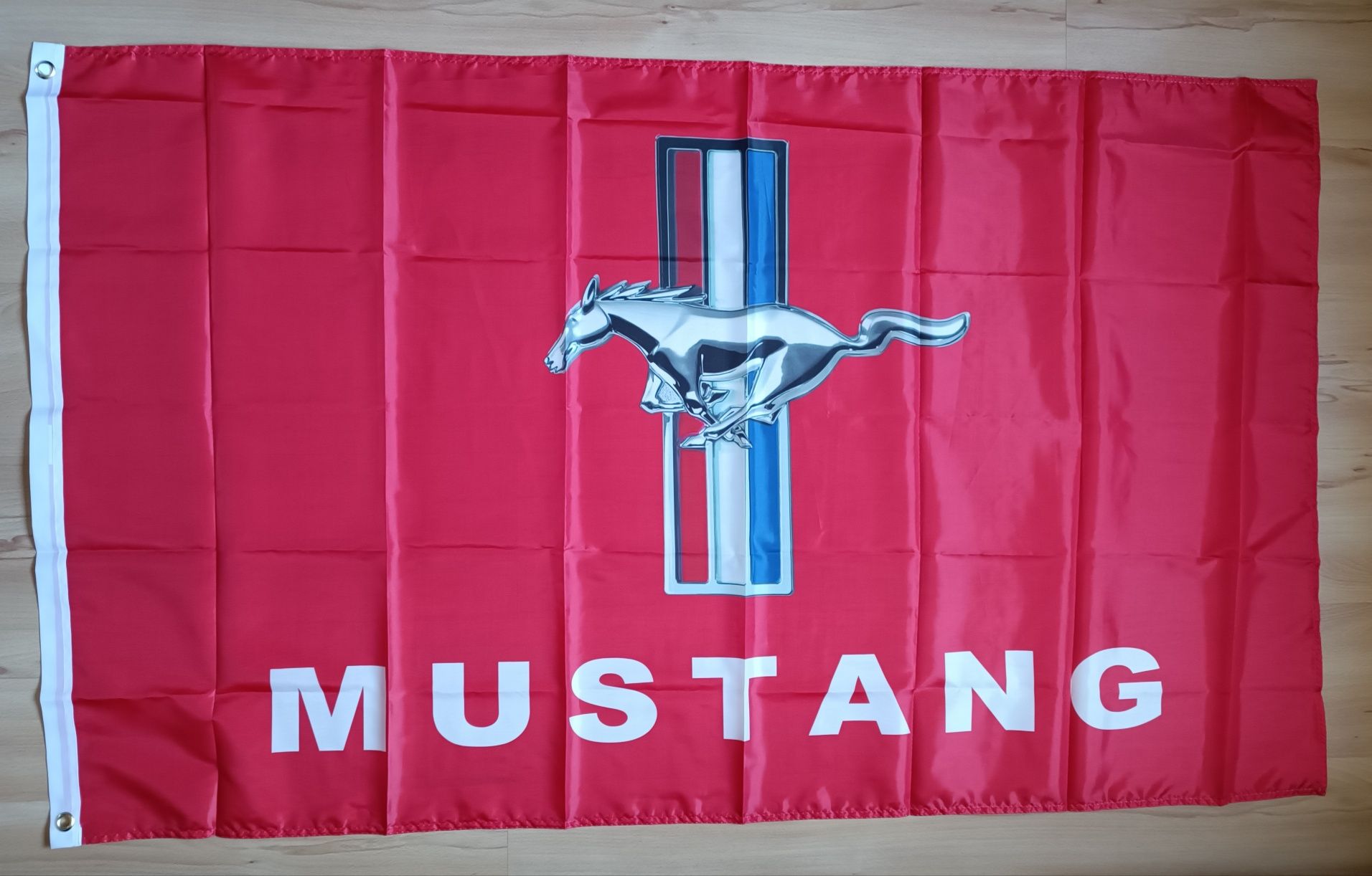 Nowa flaga Mustang 90x150 cm loft club bar garaż oldschool vinted USA
