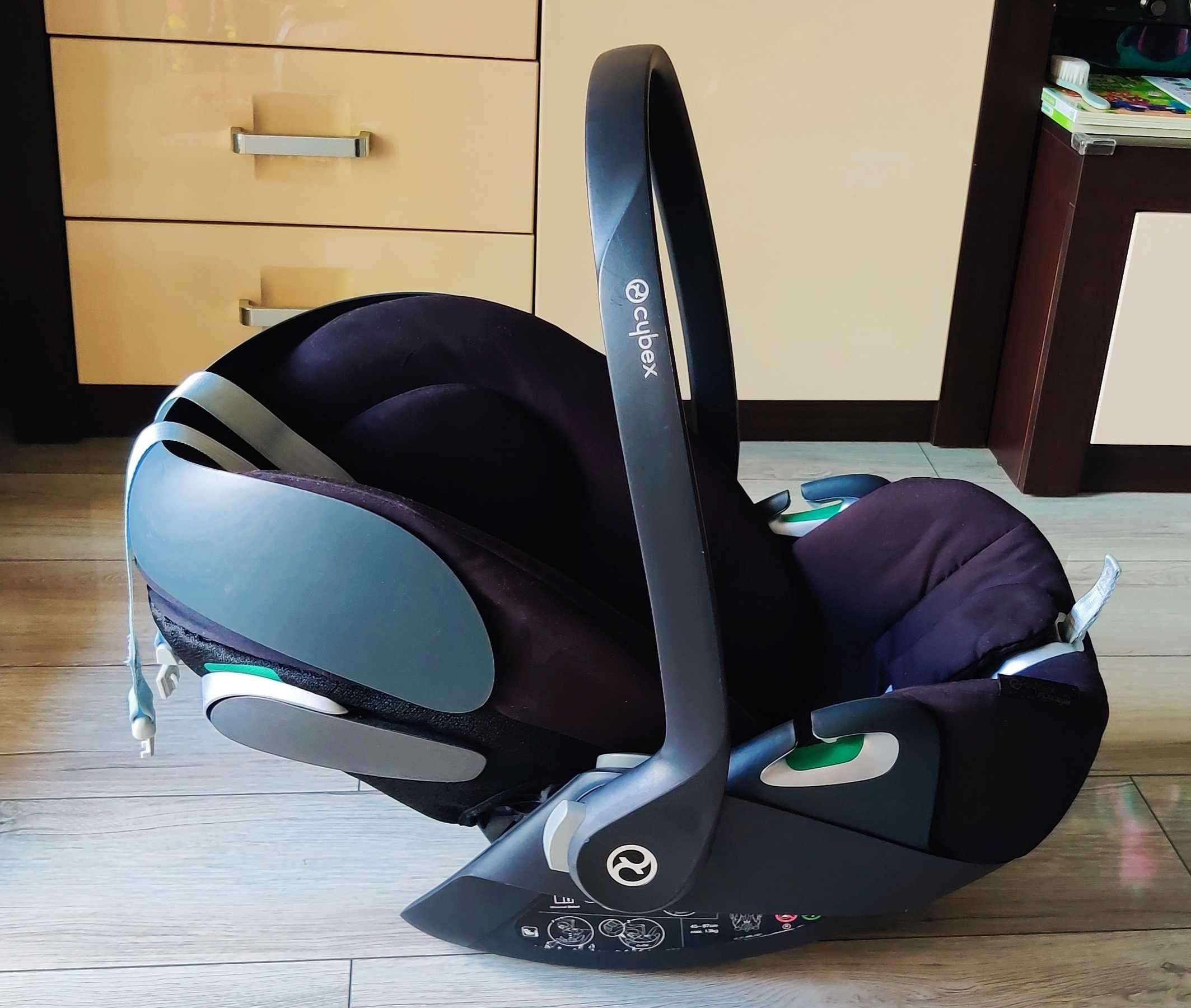 Fotelik Cybex Cloud Z2 i-Size plus adaptery do wózka