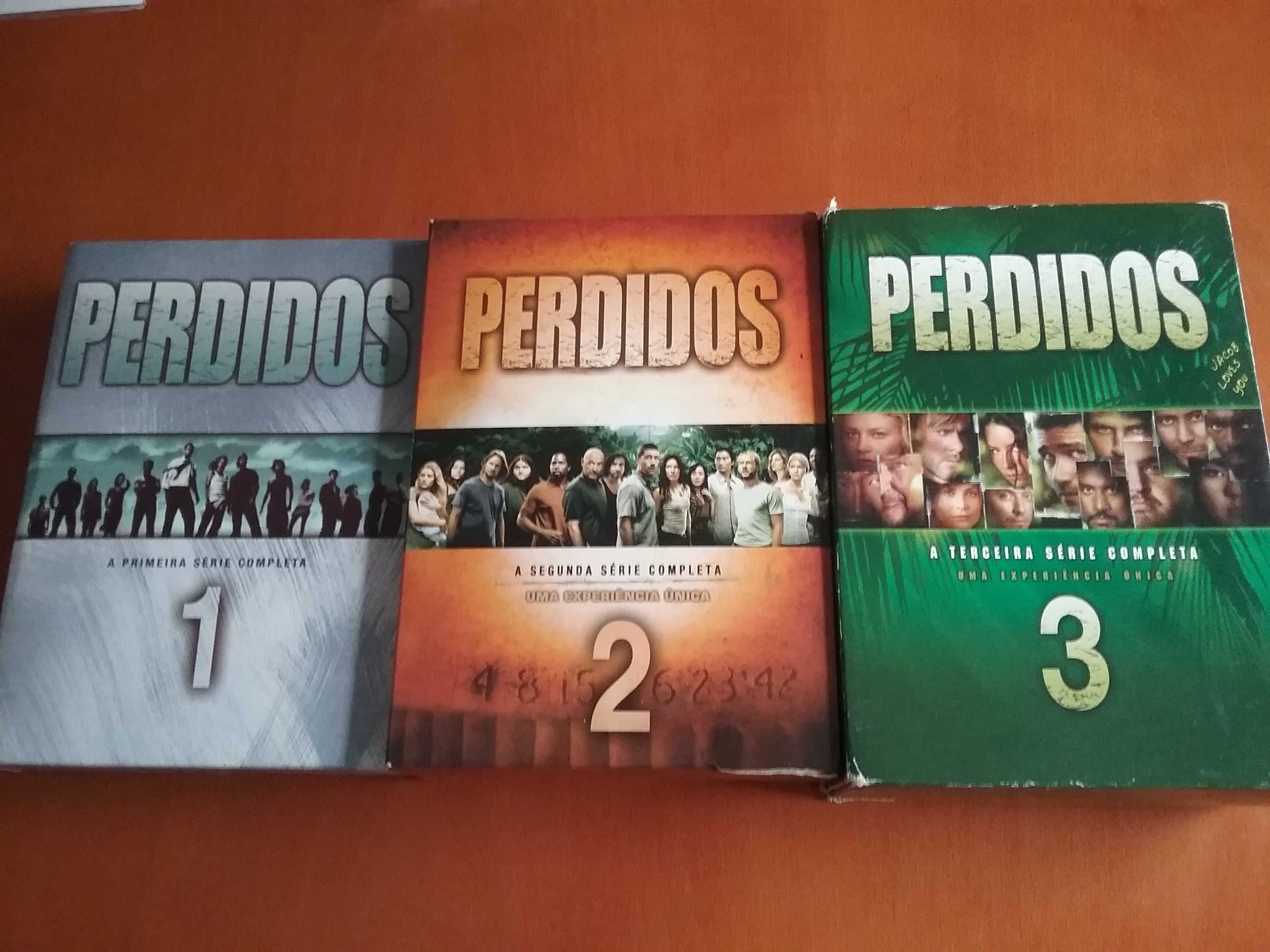 Perdidos dvd 1, 2 e 3 temporadas completas