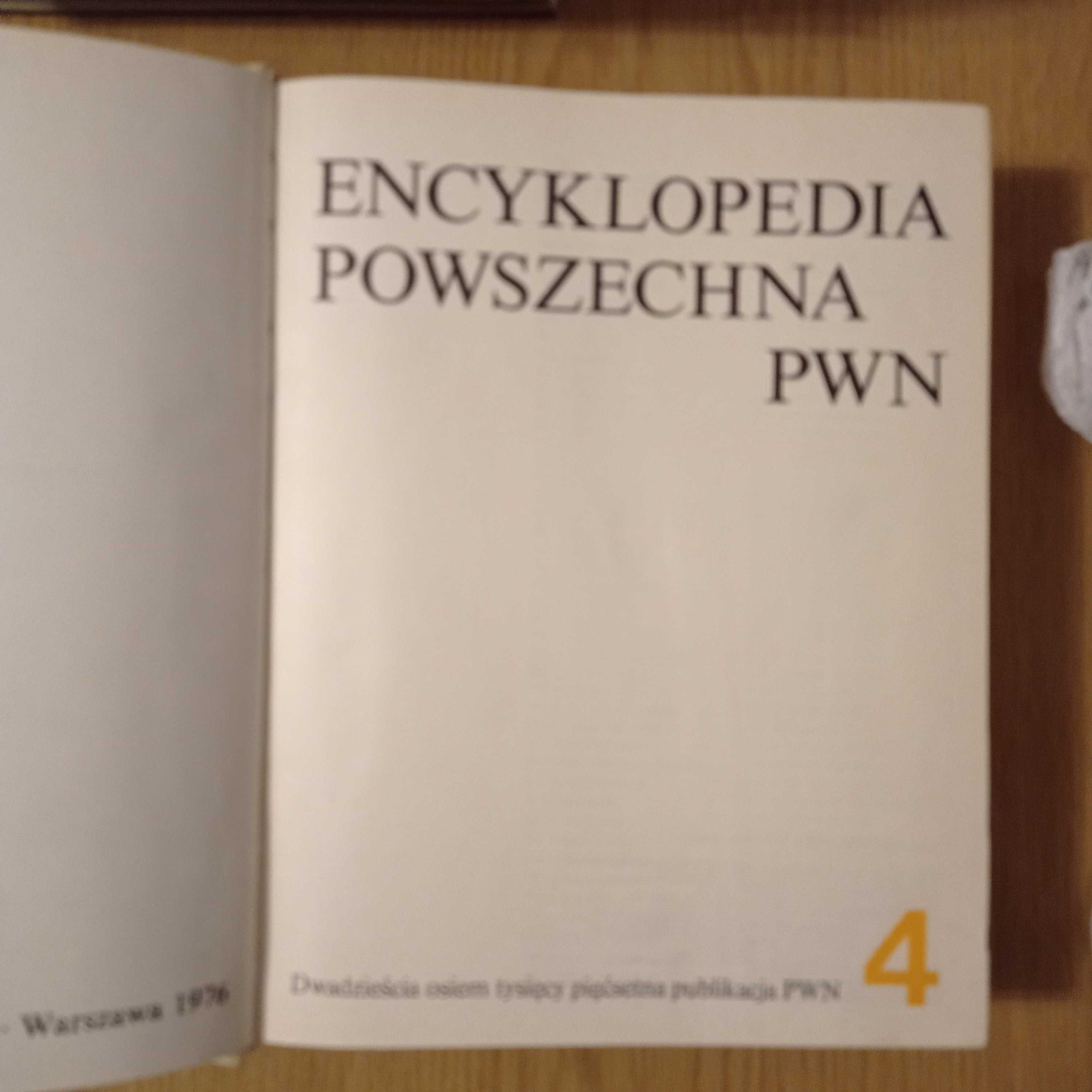 Encyklopedia Powszechna PWN 4 tomy