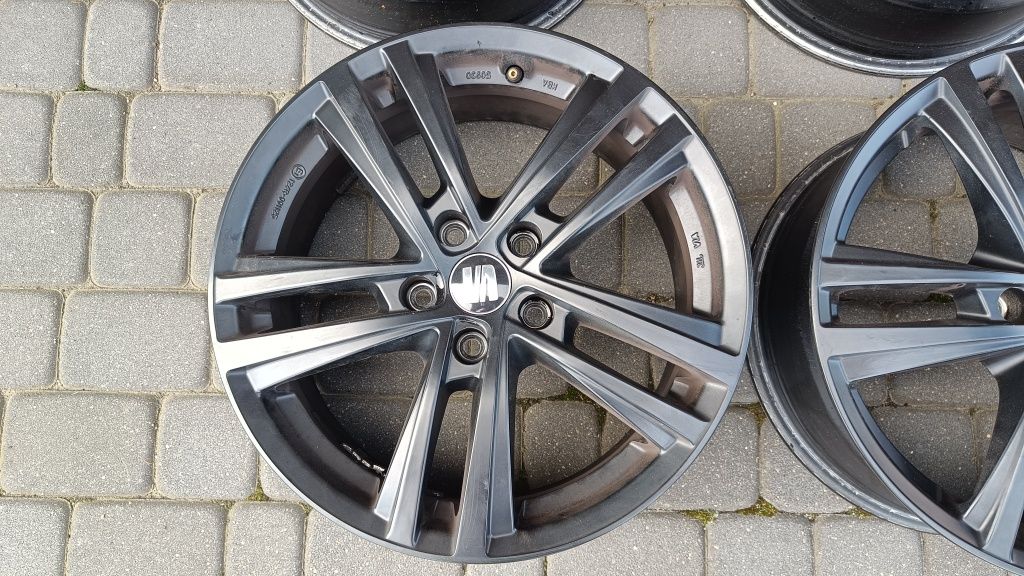 Felgi17 5*112 Seat Ateca Leon Toledo Czarne kpl