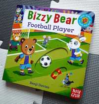 NOWA Bizzy Bear Football Player  miś pracuś książeczka po angielsku