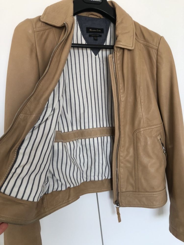 Casaco pele Massimo Dutti