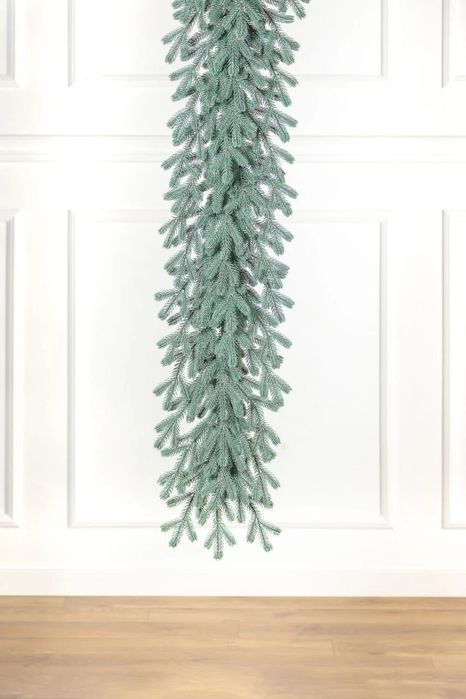 Гірлянда з литої хвої Ковалівська та Віденська  Зелена, блакитна опт