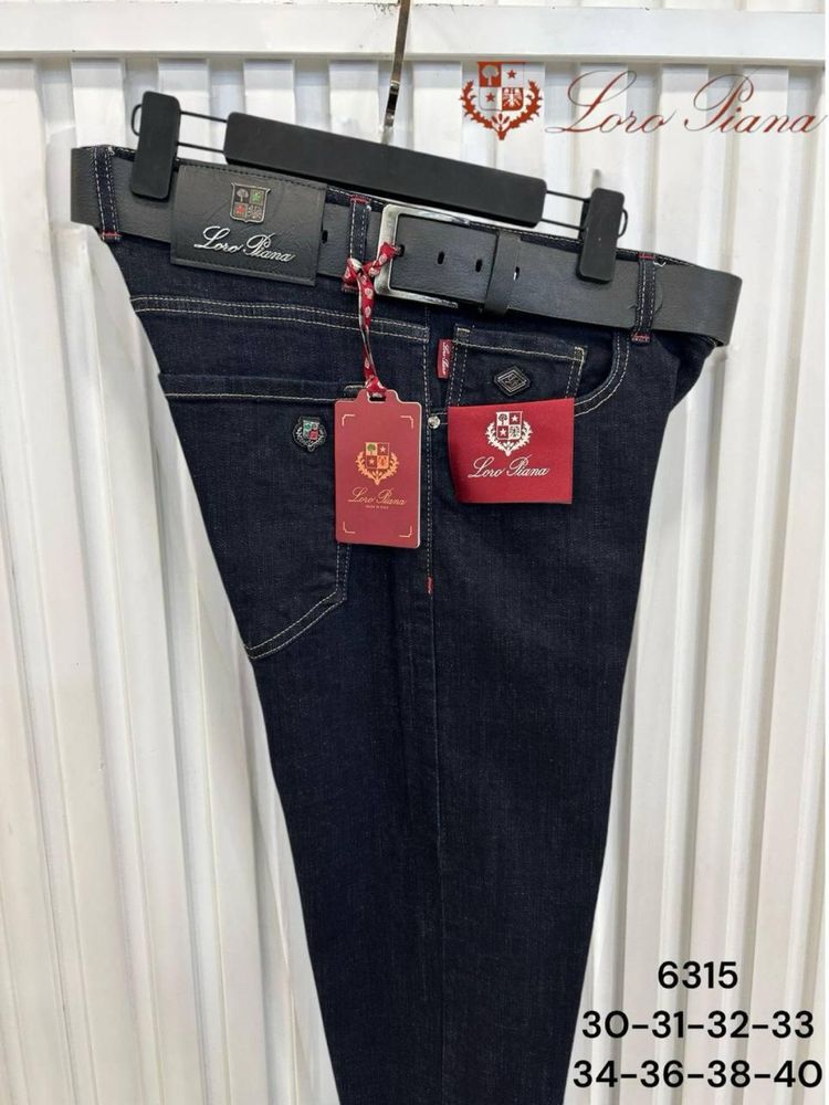 Чоловічі завужені джинси Loro Piana,Tom Ford,Zilli 30-38
