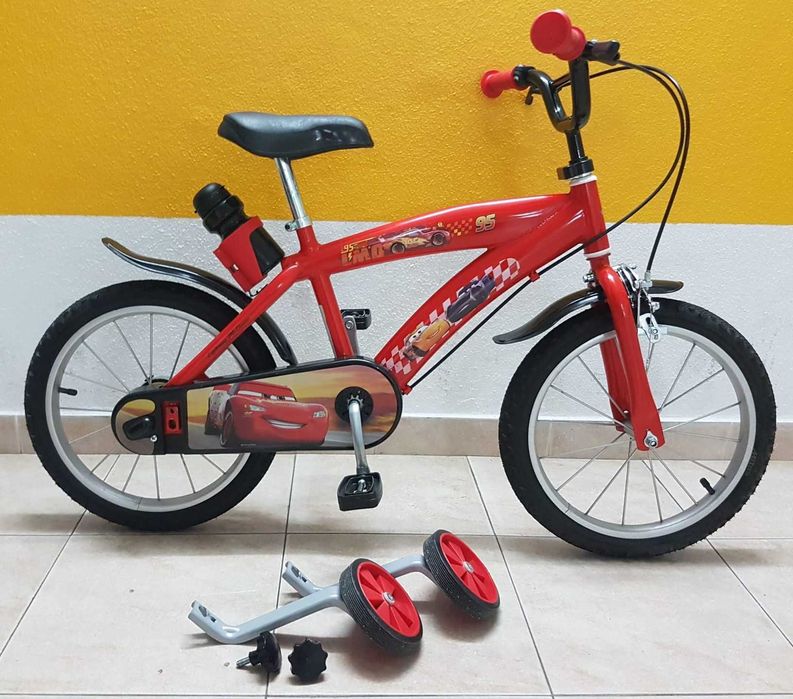 Bicicleta infantil Cars - 16 Polegadas