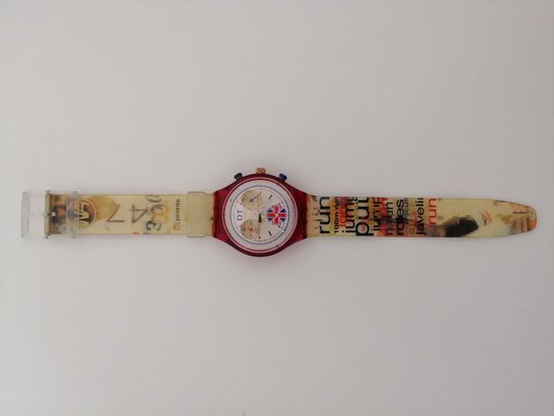 Relógio Swatch com Cronógrafo Vintage - Coleção