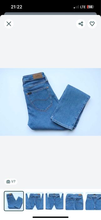 Spodnie Lee model Elly  jeans W29 L33