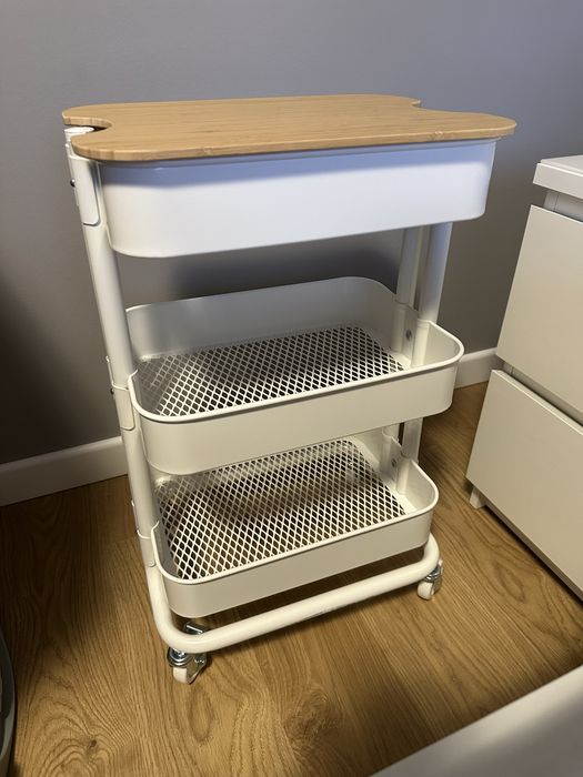 RÅSKOG / NORRÅVA wózek z przykrywką / Nowy / Oryginalnie zapakowany /