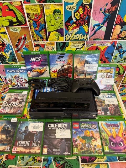 Xbox One 500gb+Kinect+Grax12+Pad Gwarancja 12m Szczecin Ufogames