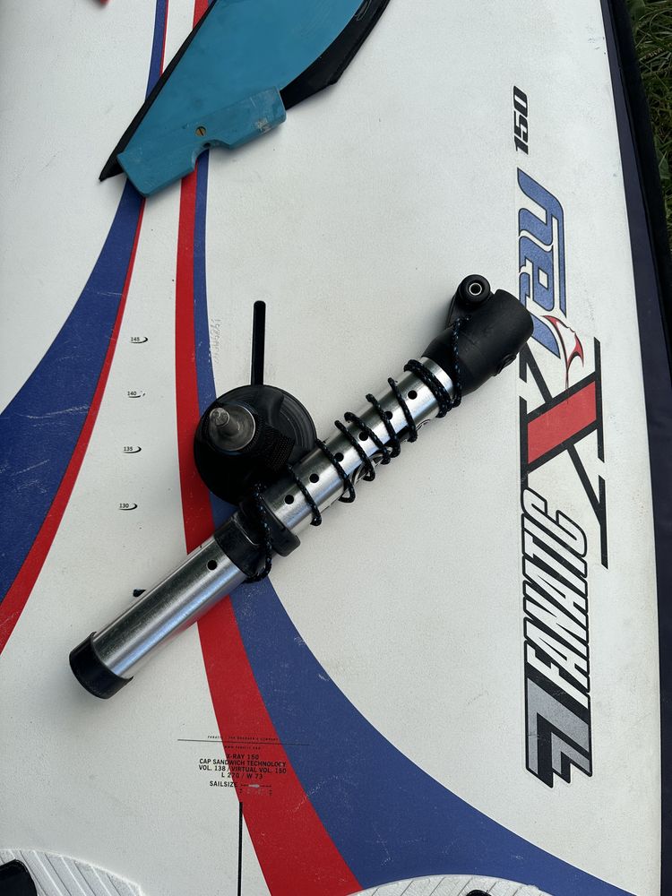 Deska windsurfingowa Fanatic X-Ray 150 - gotowy zestaw z żaglem 7,2m