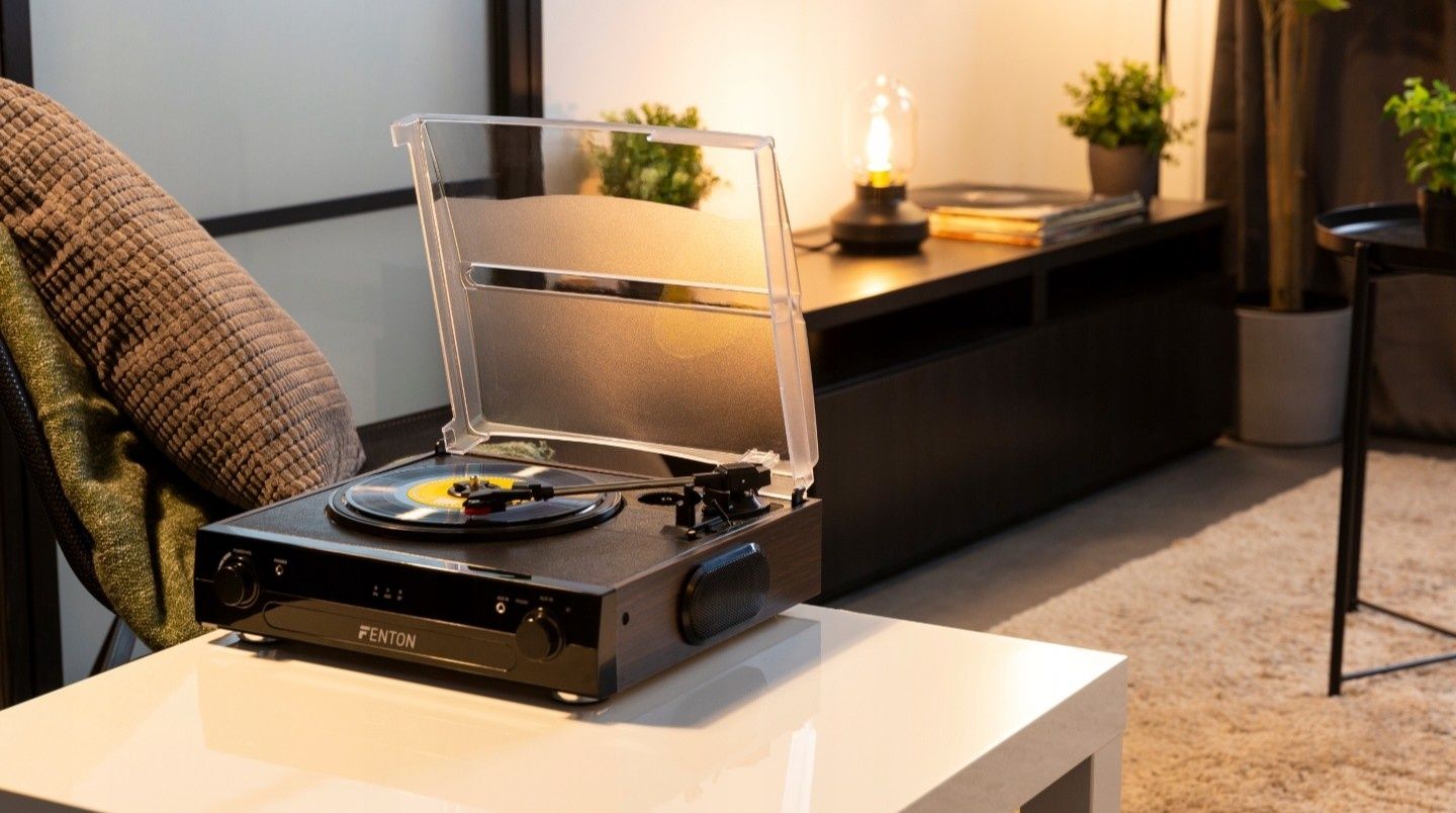 Gramofon NOWY. Fenton RP102B. bluetooth MP3.