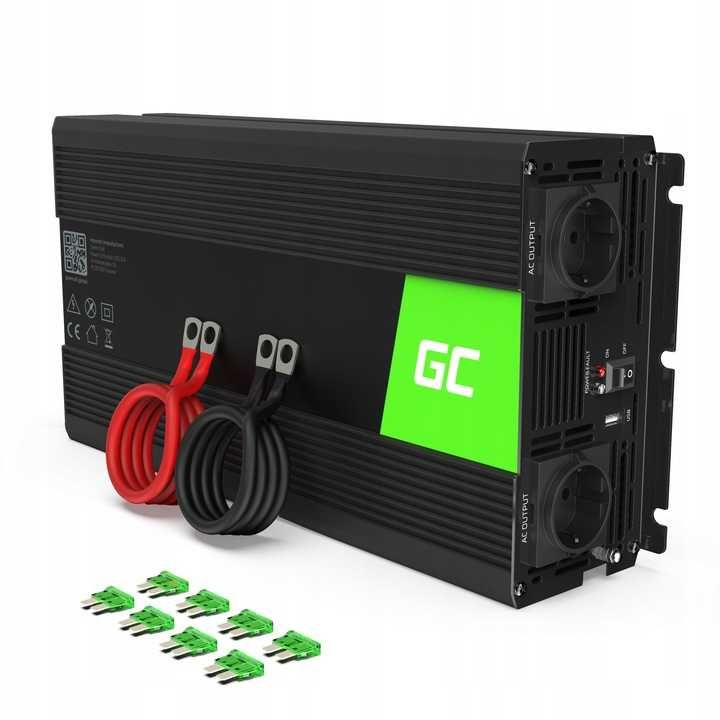 Преобразователь напряжения тока GC 12V 230V 3000W синусоида