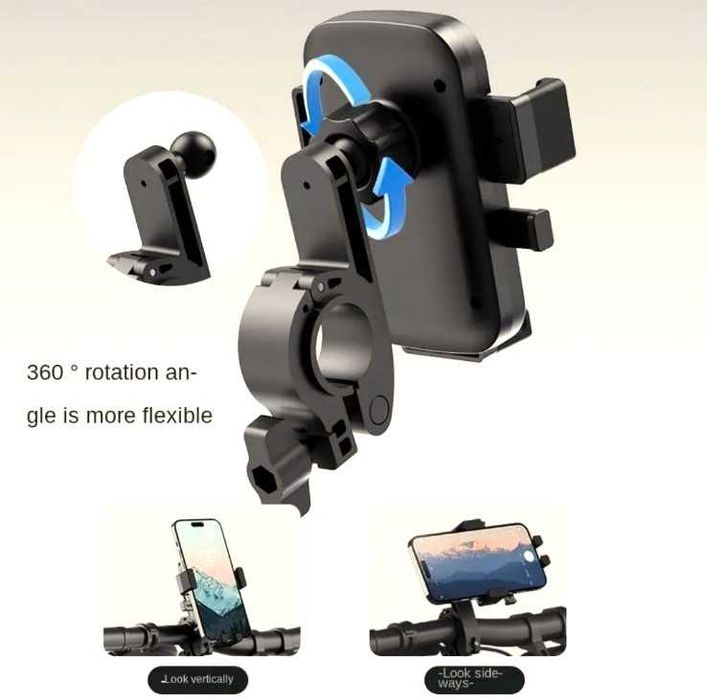 Uniwersalny uchwyt na telefon rowerowy 360°