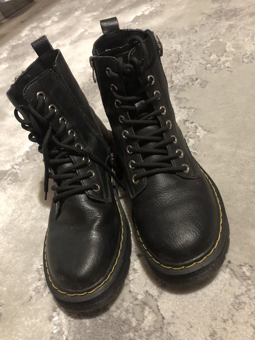 Ботінки чорні натуральна шкіра