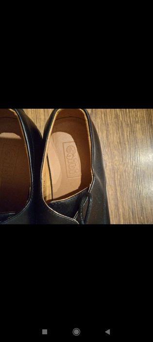 Czarne buty komunijne