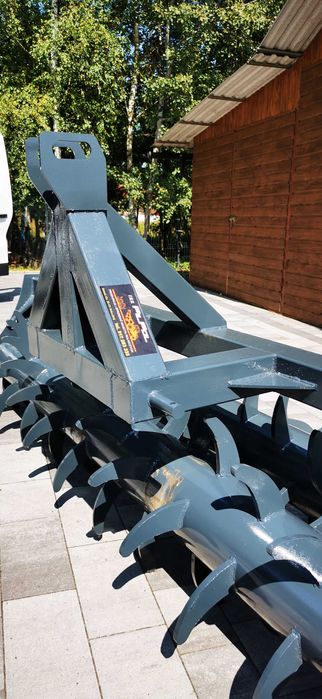 Wał mulczujący kolczast podwójny do grubera agregatu głębosza