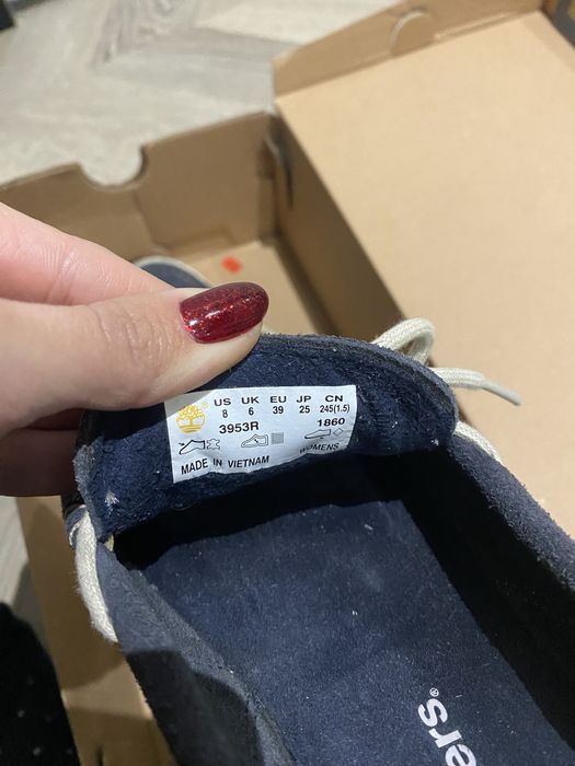 Mokasyny damskie Timberland + gratis mokasyny Lacoste, roz. 39