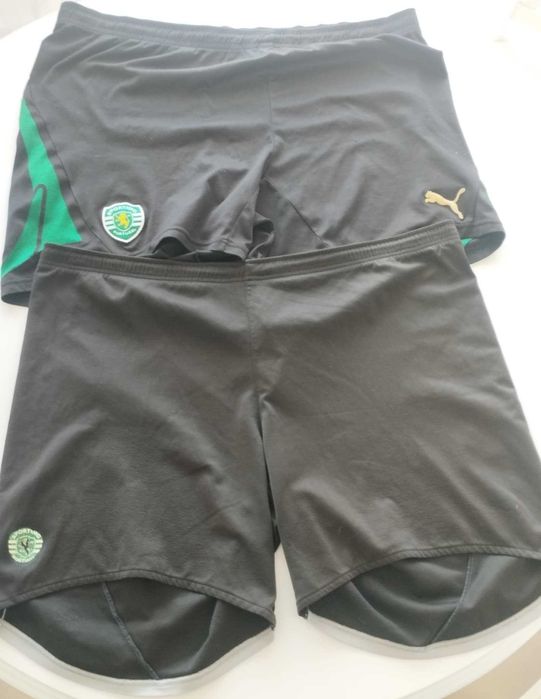 2 Calções Sporting Clube Portugal (Marca: PUMA) - 2XL