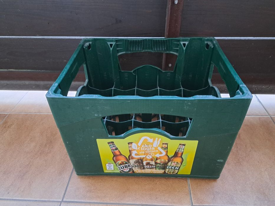 Skrzynka, transporter na butelki 0,5l