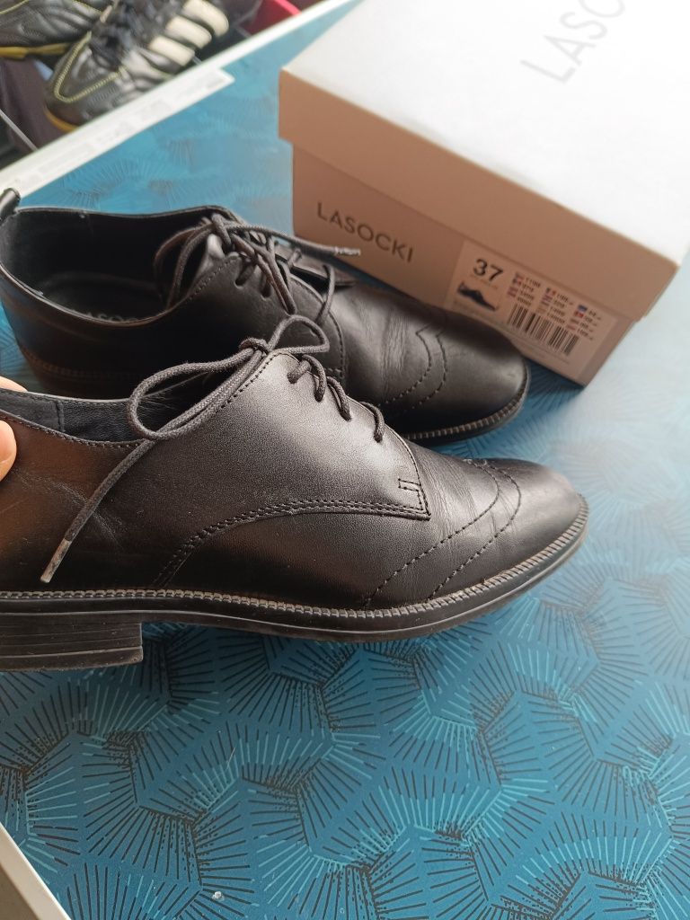 Buty galowe wizytowe Lasocki 37