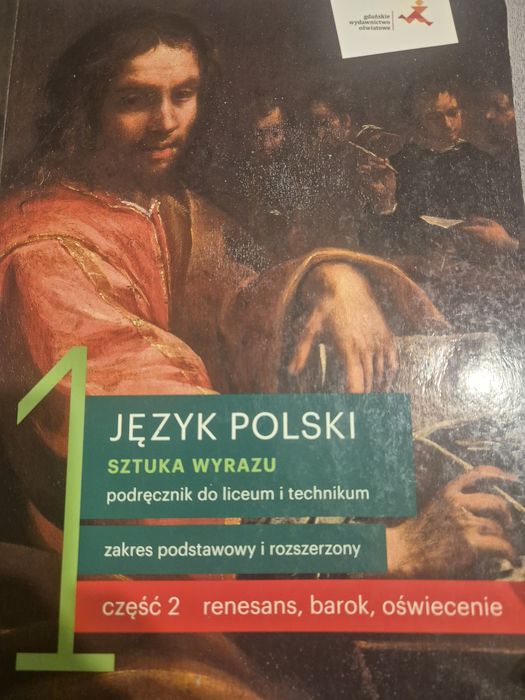 Podręcznik Język polski sztuka wyrazu 1,2,3.