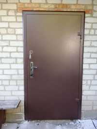 Двери входные металлические дом квартиру монтаж вхідні двері