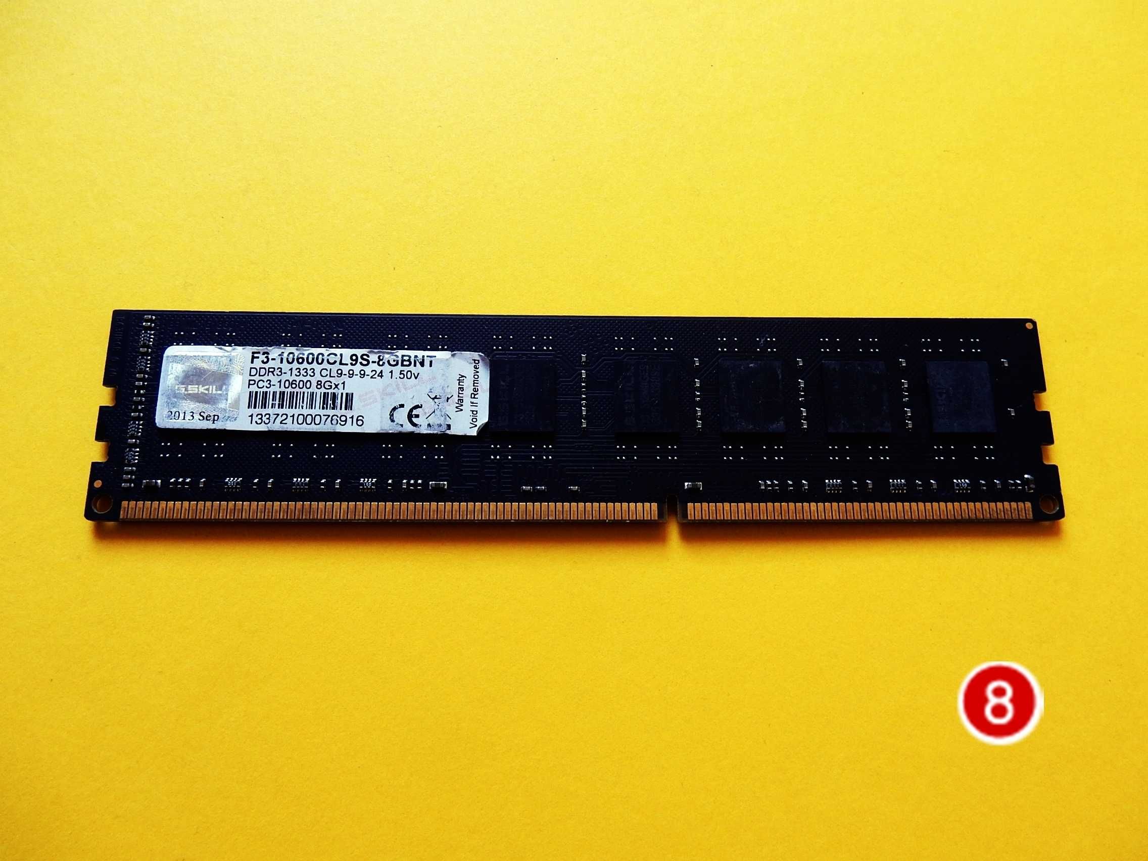 DDR3 8GB G.SkiLL 10600 -Komputer