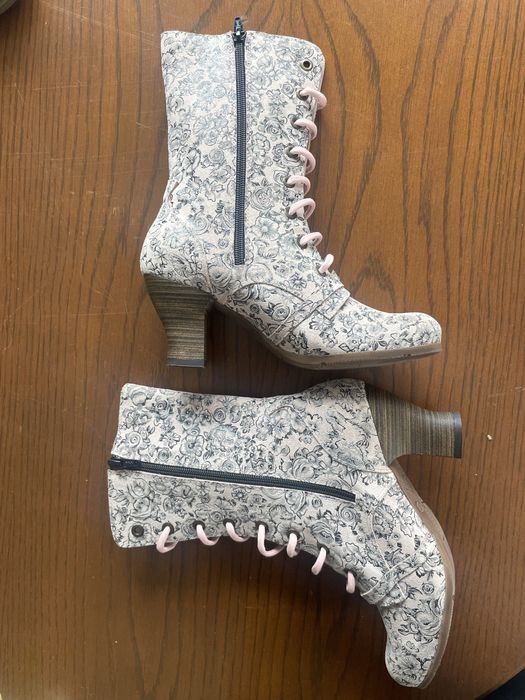 Buty na obcasie Deerberg skórzane