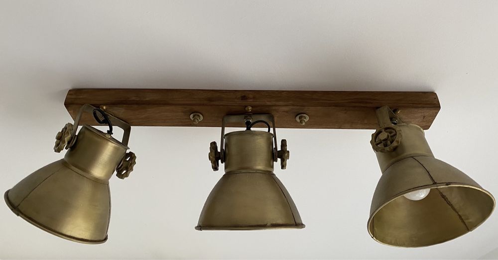 Lampa sufitowa loft industrialna/industrial 3 punktowa