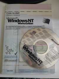 Windows NT workstation plus płyta cd