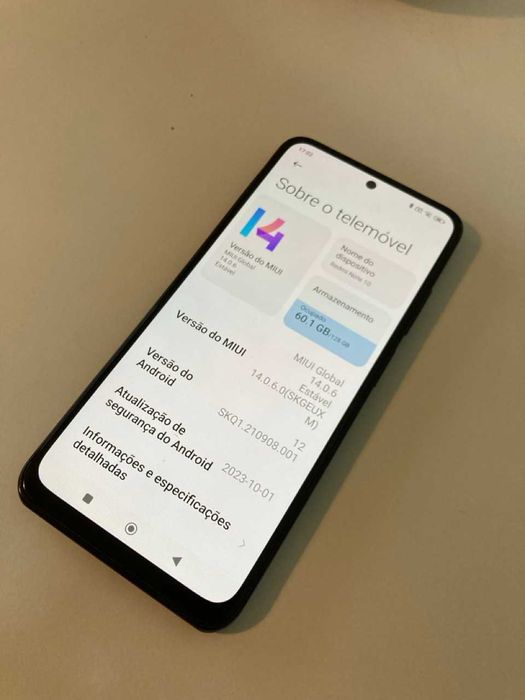 Redmi note 10 com 128GB