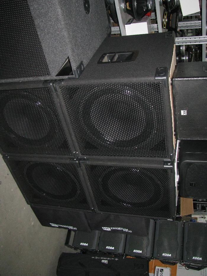 subbasy 18'' 1000W 8 Ohm na gł. SICA HK AUDIO para