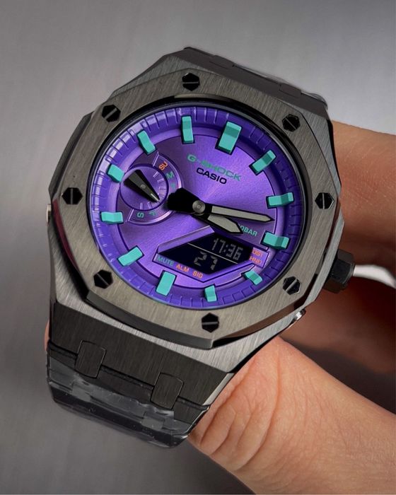 Casio G-Shock GA2100-1A Black MOD