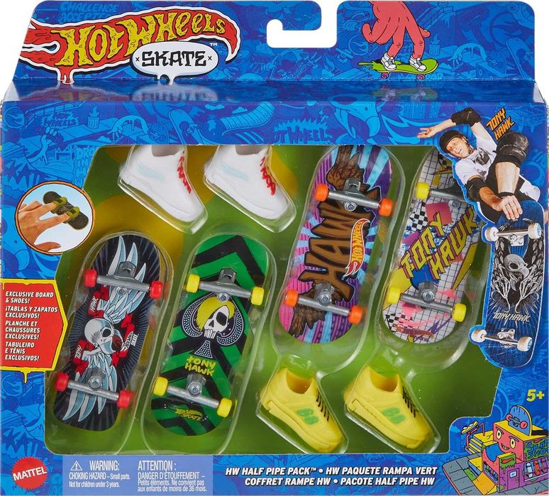Набір фінгербордів Хот Вілс Скейт Хафпайп Оригінал Hot Wheels