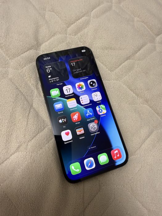 Iphone 13 pro max 128gb grey ідеальний стан новий акб