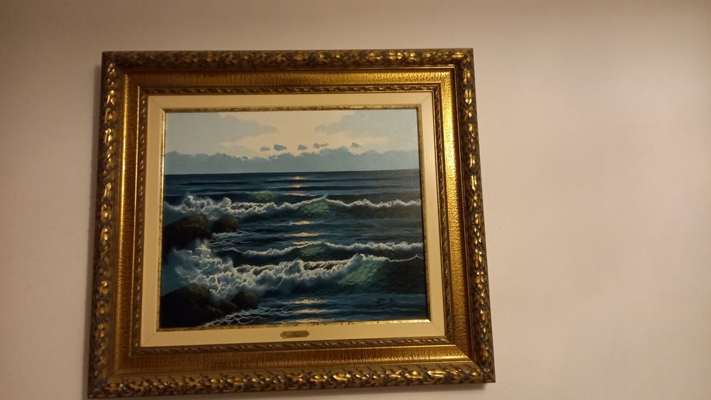 Vendo quadro com 25 anos de compra entrego em mãos