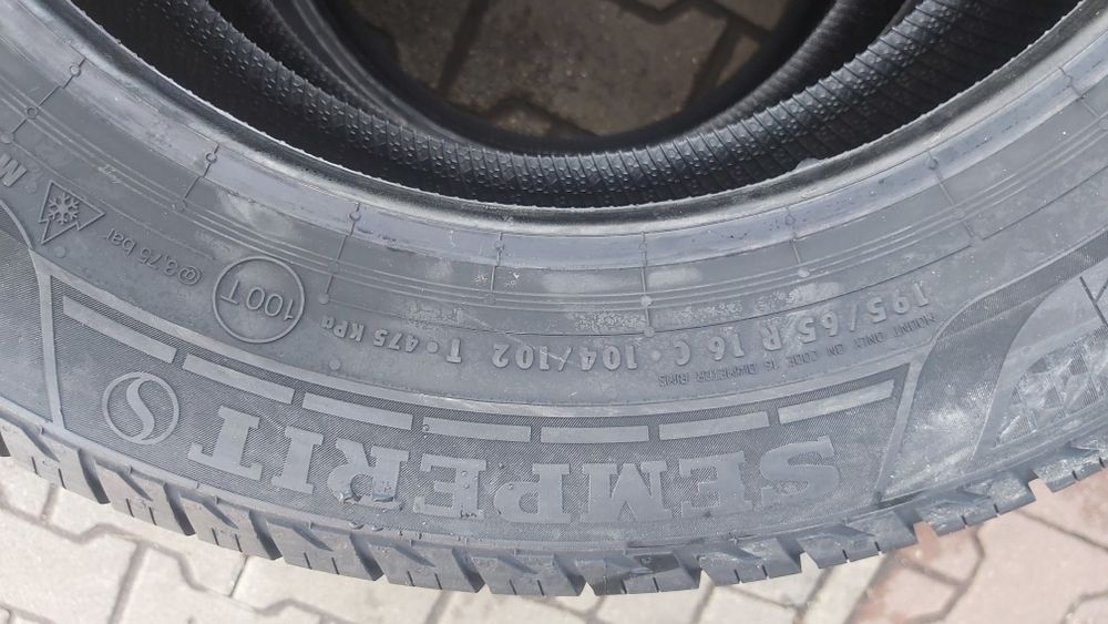 Nowe Opony Całoroczne Semperit 195/65 16C